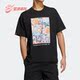 运动短袖 Adidas T恤HR6453 新款 男女同款 阿迪达斯正品 三叶草夏季