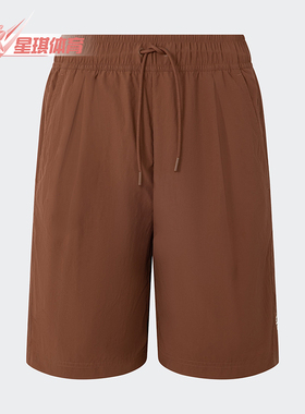 Adidas/阿迪达斯正品运动男士梭织系带透气休闲短裤JC8215