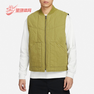 耐克正品 复古休闲立领棉马甲FQ1862 春季 男士 307 新款 Nike