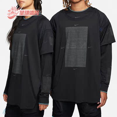 Nike/耐克正品ISPA新款男女透气休闲运动长袖上衣FB2706-010