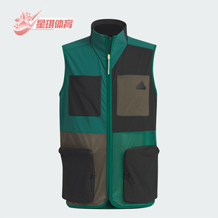 阿迪达斯正品 VEST男士 凉感休闲马甲JI9811 Adidas