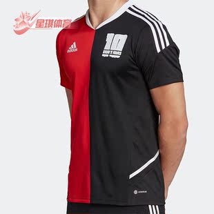 球衣 Adidas HI3790 足球男子运动休闲短袖 JSY 阿迪达斯正品 MESSI