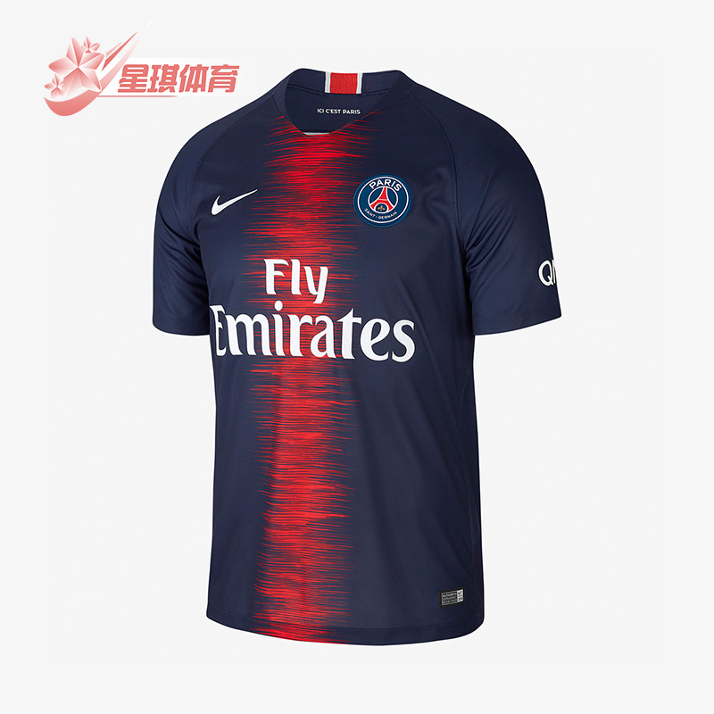 耐克男子足球短袖球衣