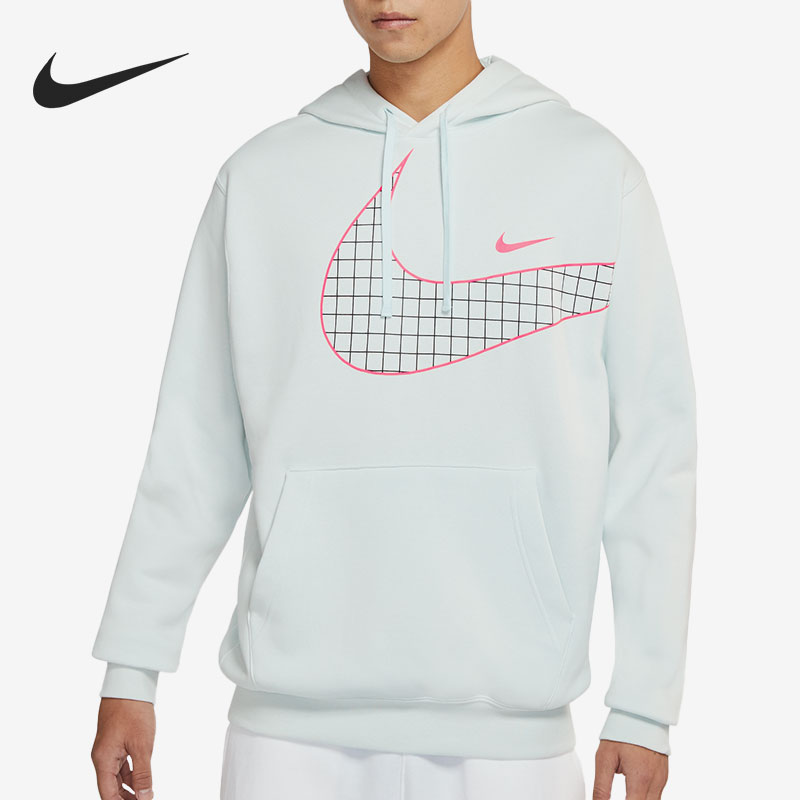 耐克秋季新款男子休闲连帽卫衣