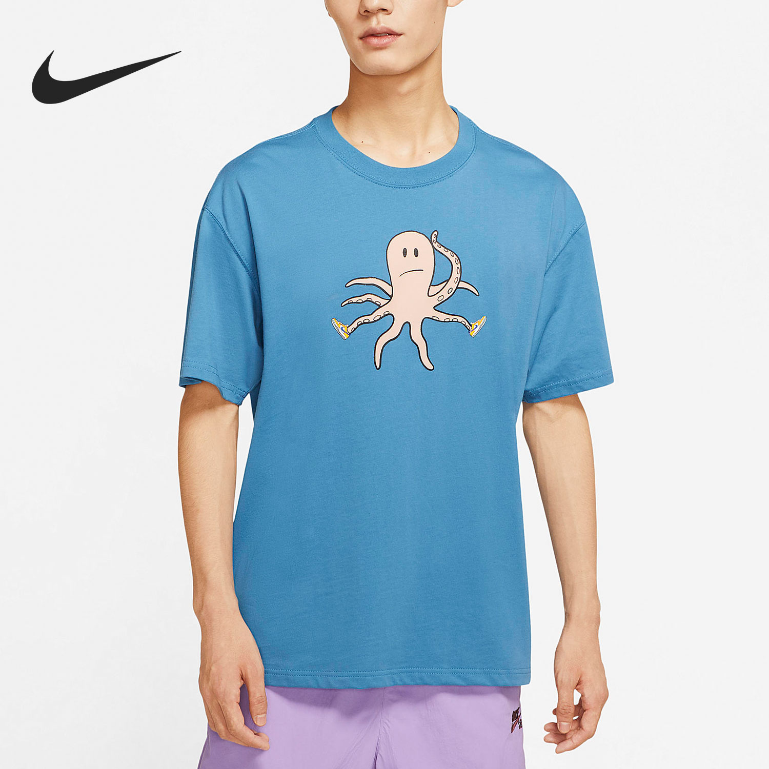 耐克男子印花运动短袖T恤