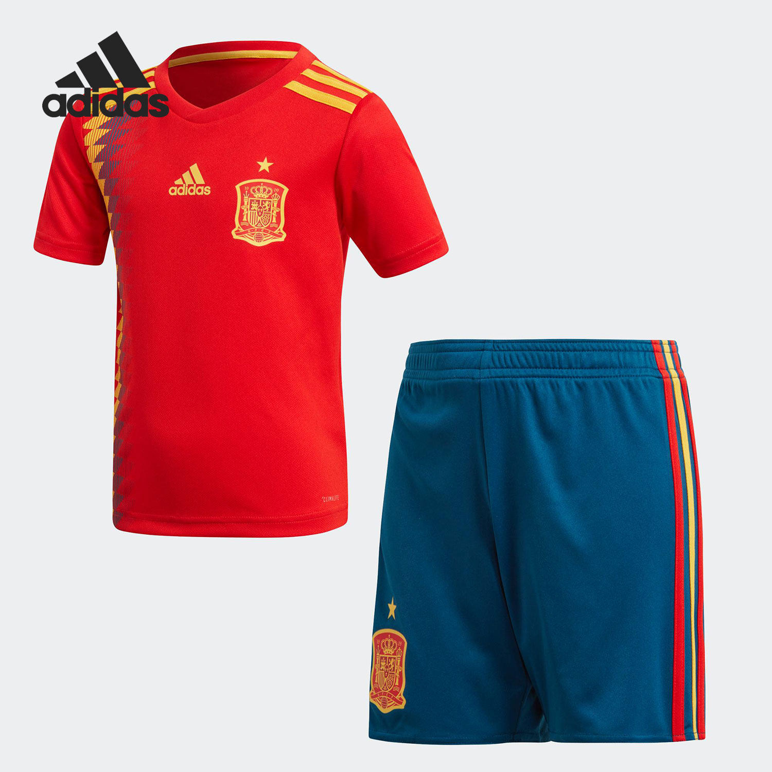 Adidas/阿迪达斯正品新款主场小童运动比赛系列服套装 BR2706