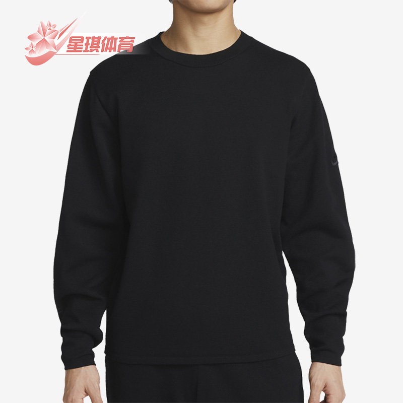 耐克春季男子圆领针织休闲卫衣