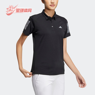 女子高尔夫运动短袖 Adidas 新款 POLO衫 阿迪达斯正品 HT0040