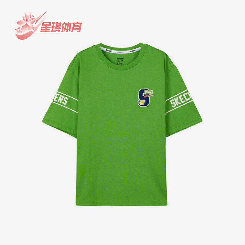 Skechers/斯凯奇正品新款儿童运动针织柔软休闲短袖T恤,童装/婴儿装/亲子装,T恤,淘宝优惠券,粉丝福利购,淘宝优惠卷