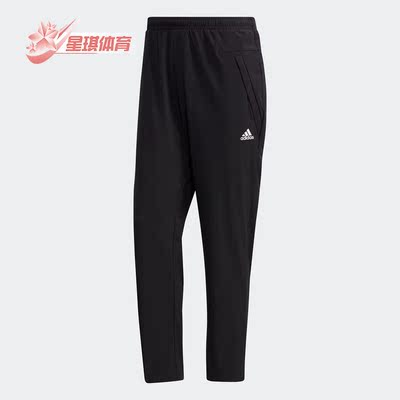 阿迪达斯秋季男子休闲针织长裤
