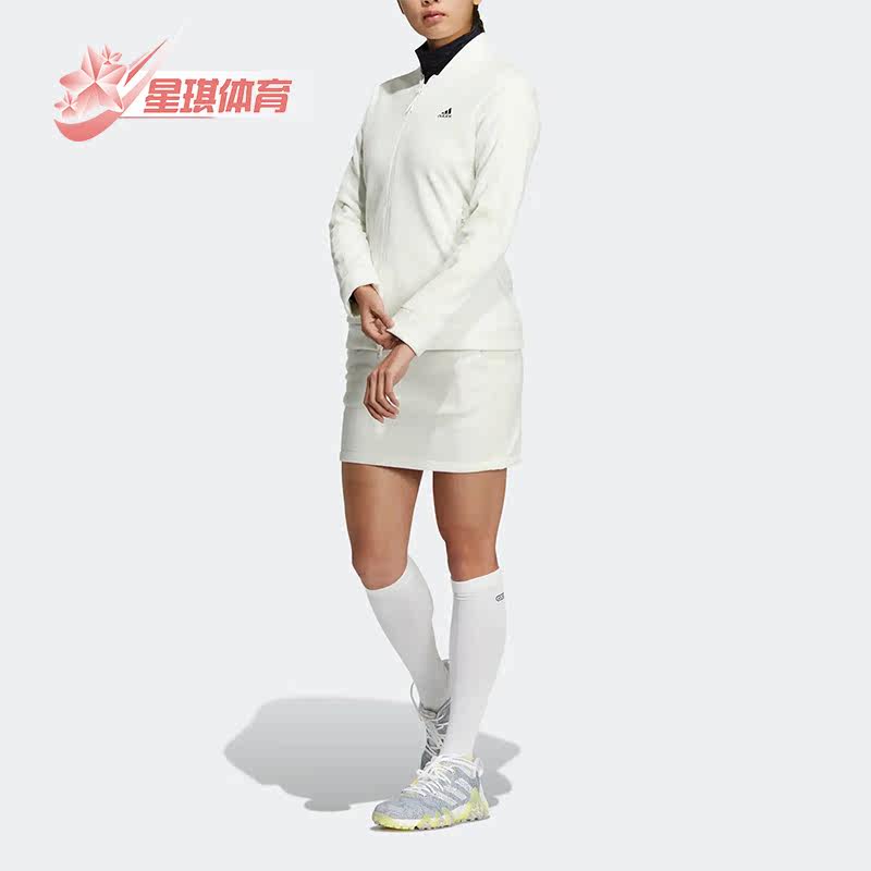 Adidas/阿迪达斯正品秋冬季新款女子运动长袖短裙休闲套装 HG8273