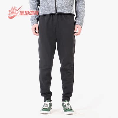阿迪达斯男子透气休闲针织长裤