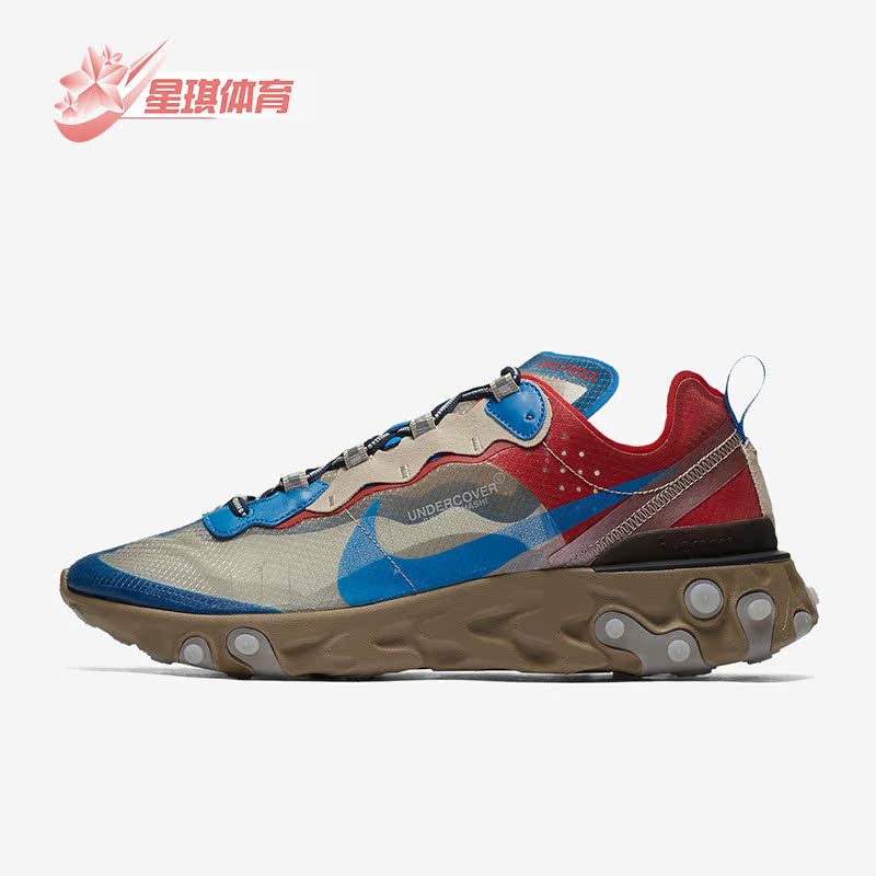 Nike/耐克正品React Element 87男女耐磨跑步鞋BQ2718-200