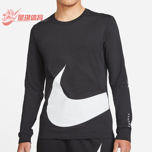 休閑男子時(shí)尚 潮流運(yùn)動(dòng)簡約圓領(lǐng)套頭衫 耐克 DD3396 010 正品 Nike
