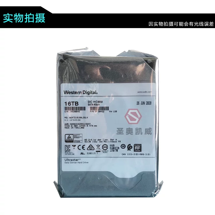 Национальный банк WD/Western Data WUH721816ALE6L4 16T 512MB SATA Enterprise жесткий диск