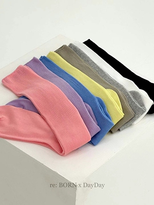 东大门薄款百搭堆堆袜