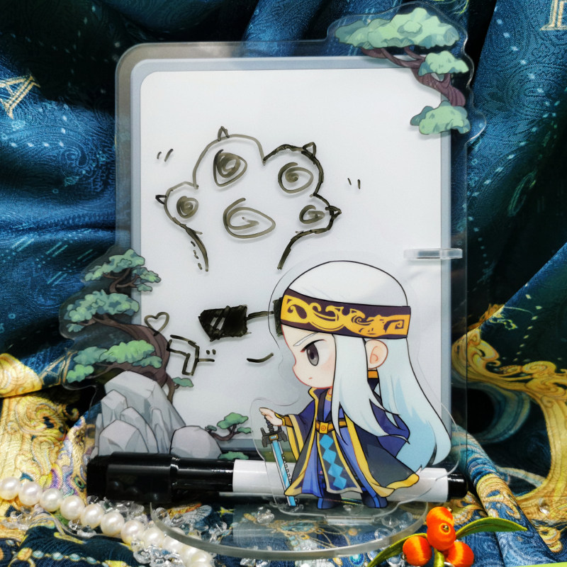 秦时明月赤练雪女卫庄张良森林系列签字板可擦写文具动漫周边现货