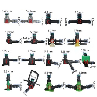 适用于部分江铃福特新全顺途睿欧V362潍柴五十铃柴油管回油管接头