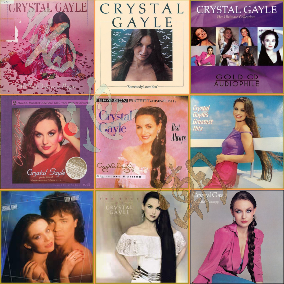 Crystal Gayle长发妹•音浪潮•专业精校分轨38专 16Bit+Hires