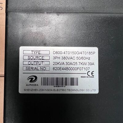 中达D800 A600变频器 15KW 380V议价