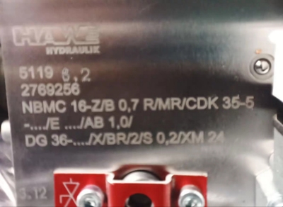 全新原装正品HAWE哈维主轴电磁阀NBMC 16-Z/B 0,7 R/MR/CDK 35-5