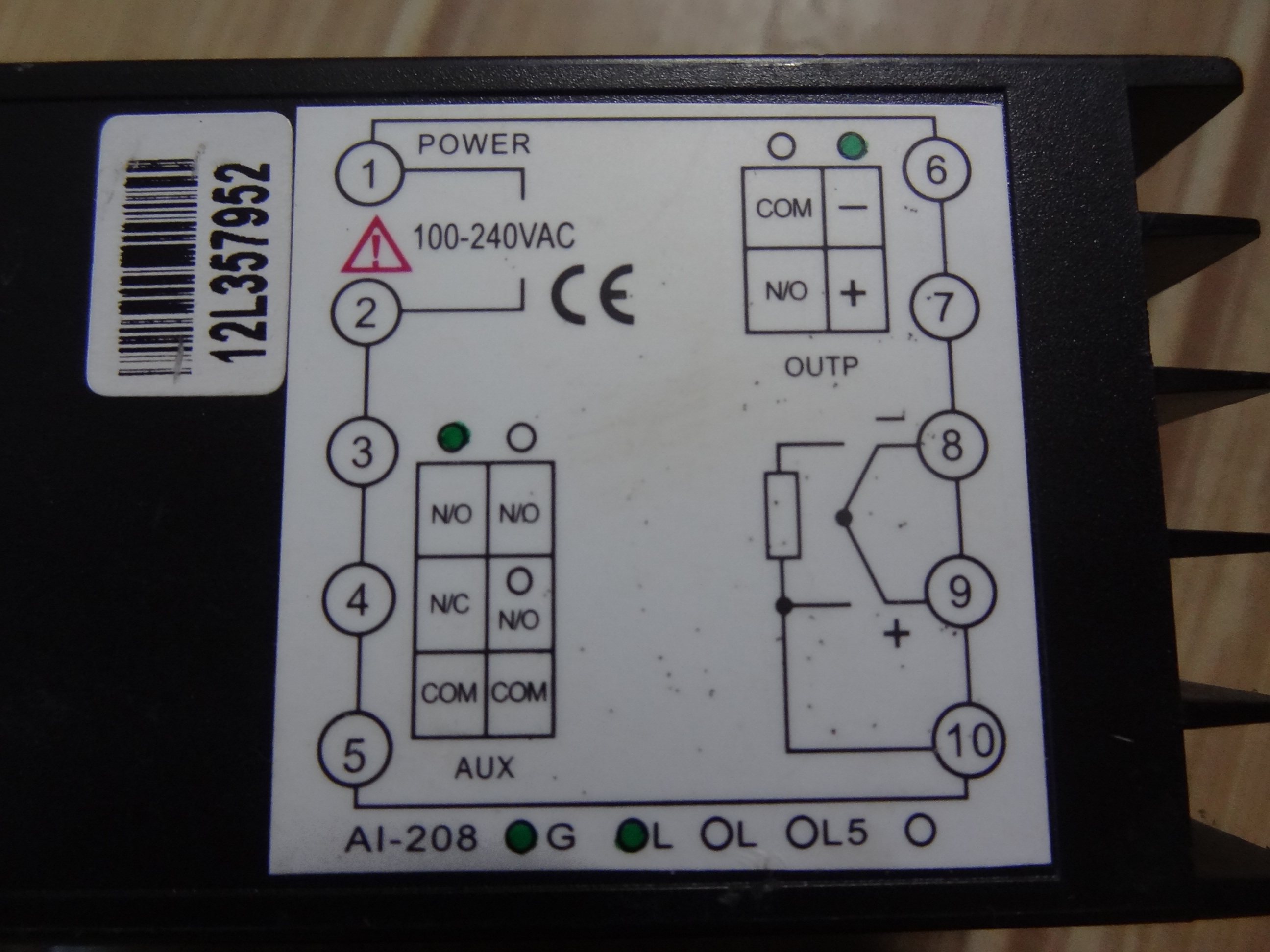 厦门宇电yudian智能温控仪 yudian ai-208gl智能温控器数显表现货