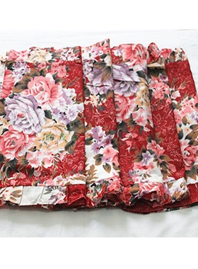 枕套单片涤棉布纯棉印花布外贸出口尾货特惠价35x50枕芯套43x63cm