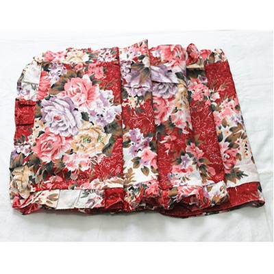 外贸余货涤棉印花单片枕套特惠价