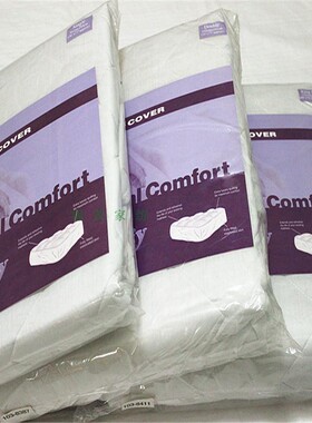 床笠夹绵绗缝白色涤棉布外贸尾货席梦思保护防尘罩床垫套特惠销售