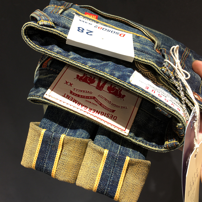 动力牛长裤水洗秋冬季高端牛仔裤