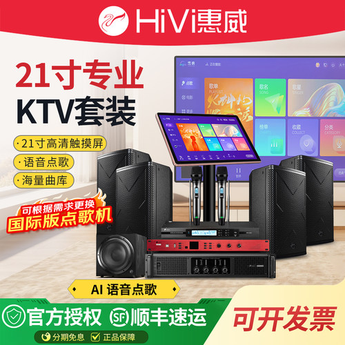 Hivi/惠威家庭KTV音响套装家用