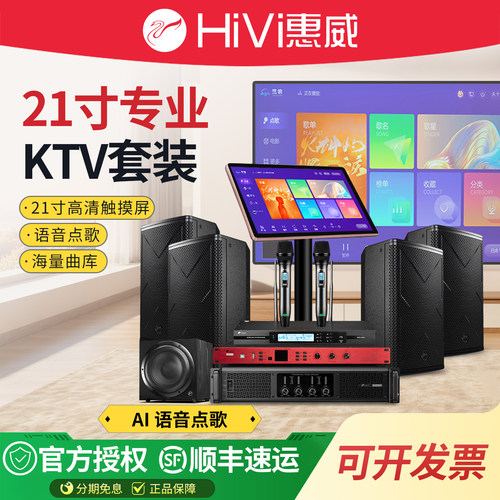 Hivi/惠威家庭KTV音响套装家用