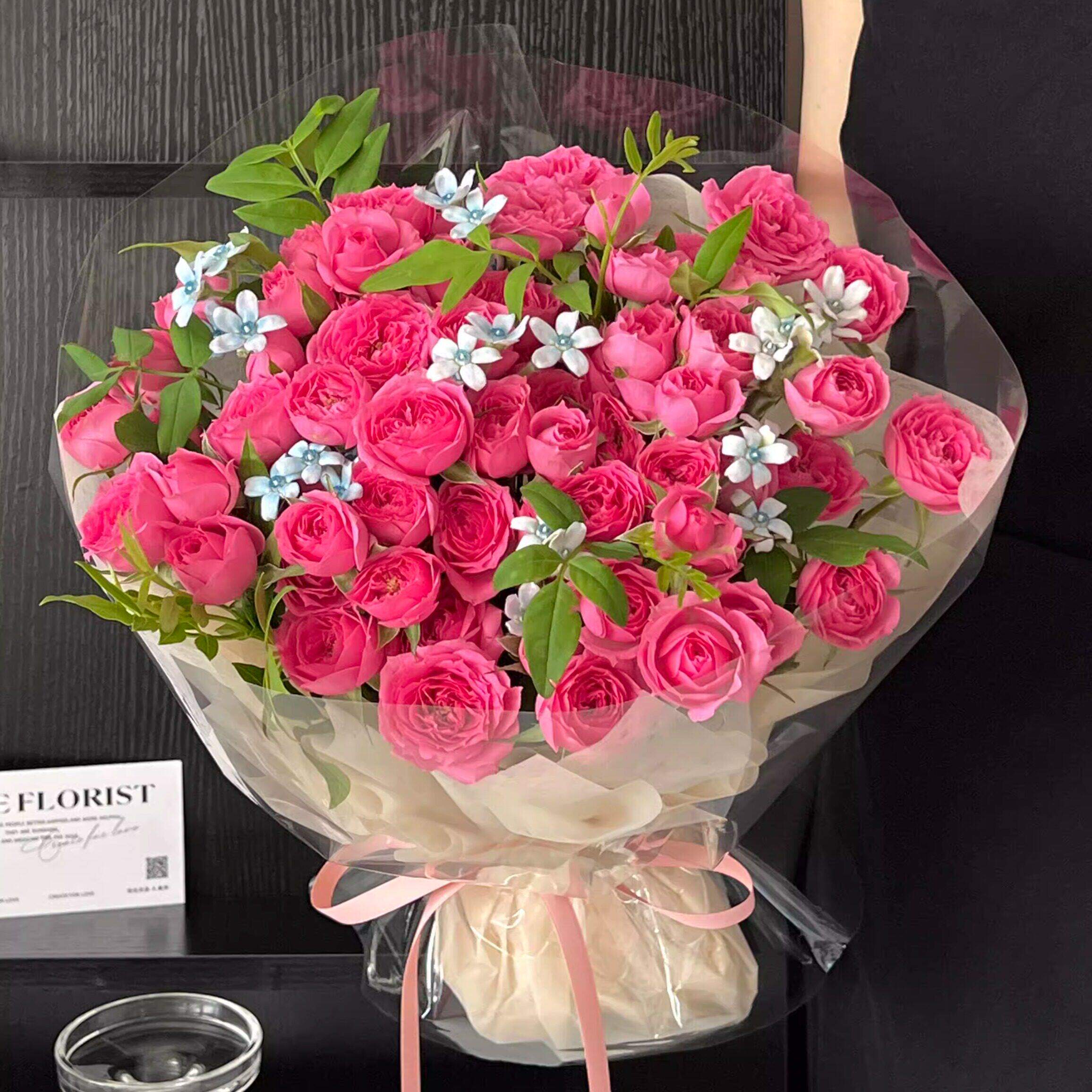 全国花玫瑰花鲜花速递同城生日花礼物北京上海广州配送女友花束