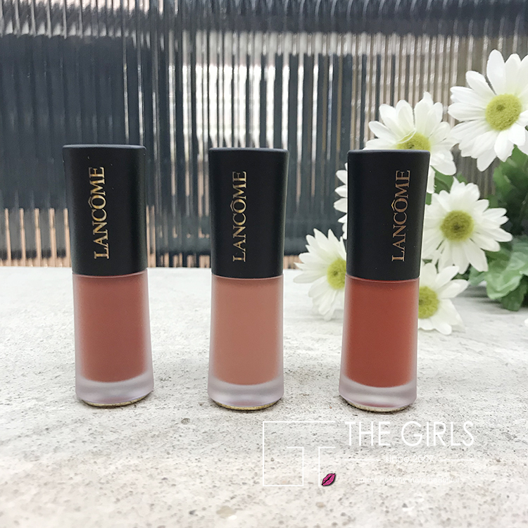 Lancome兰蔻小蛮腰菁纯柔雾染唇液哑光水唇釉196/274/288