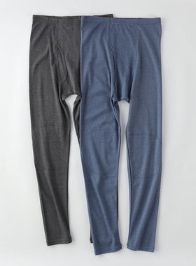 男士贴身层纯棉FTY春秋衬裤普通秋裤打底裤单条保暖裤秋季