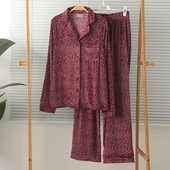 保暖春秋大码 特价 睡衣家居服套装 长裤 女薄绒宝宝绒开身长袖