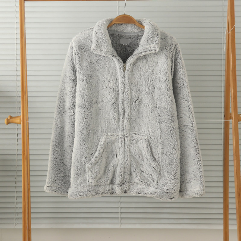 特价女加厚珊瑚绒开身护颈长袖家居服睡衣上衣保暖秋冬内搭,女士内衣/男士内衣/家居服,睡衣上装,淘宝优惠券,粉丝福利购,淘宝优惠卷