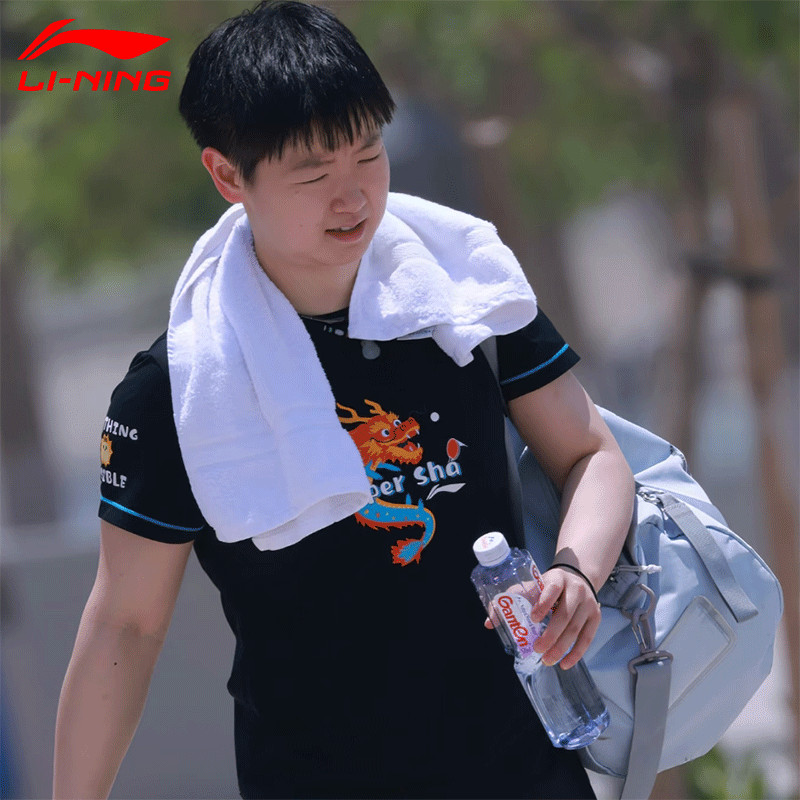 李寧孫穎莎款乒乓球包斜挎旅行包
