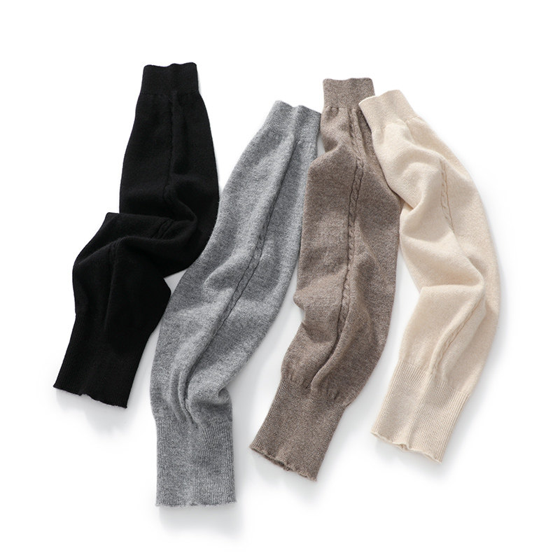 100%纯羊绒护腿套加长款过膝保暖老寒腿男女通用护膝盖防寒长筒袜