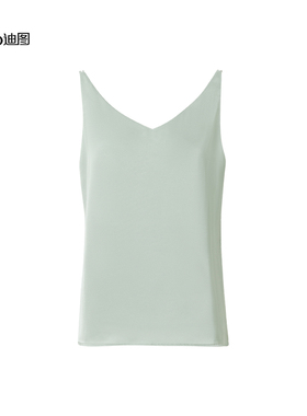 【商场同款】迪图2025夏季吊带背心女士新款内搭V领打底吊带衫