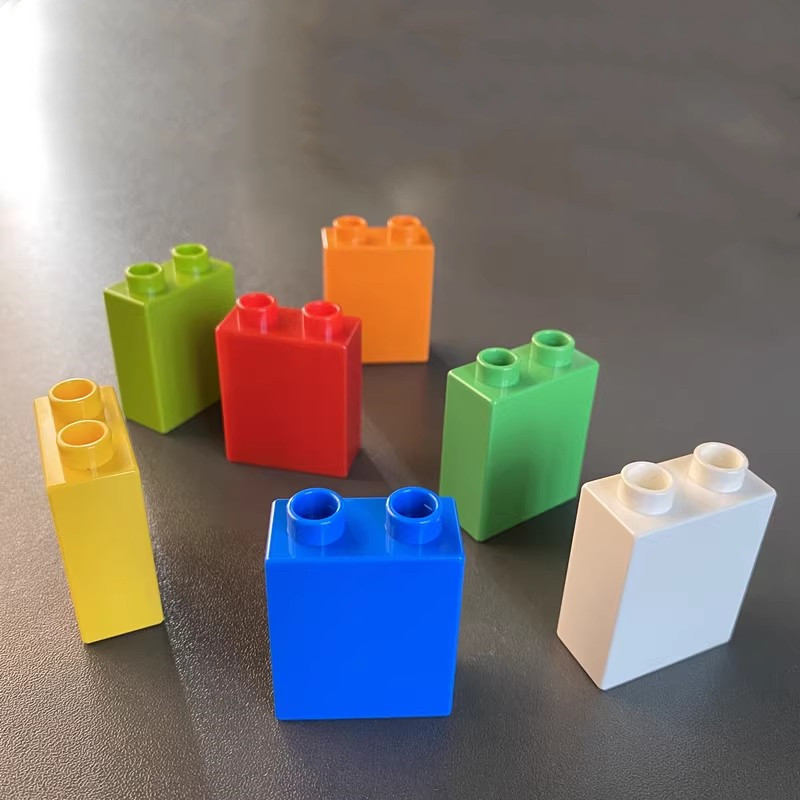 大颗粒积木配件2孔高阶