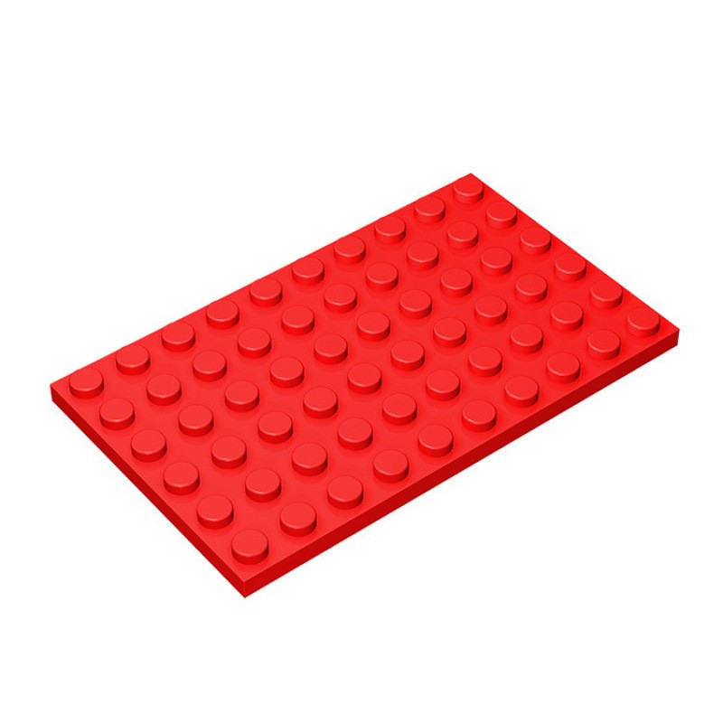 国产小颗粒积木3033拼装配件兼容乐高6x10矮砖基础底板421140薄片