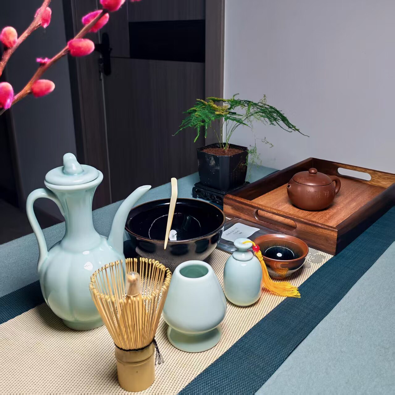 建盏点茶工具套装宋代一整套配件