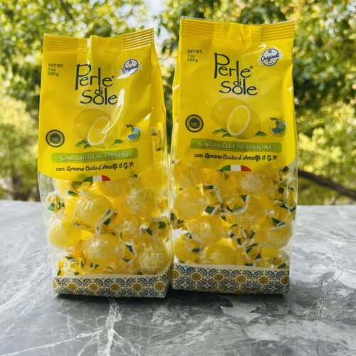 Perle di Sole意大利进口柠檬味糖果