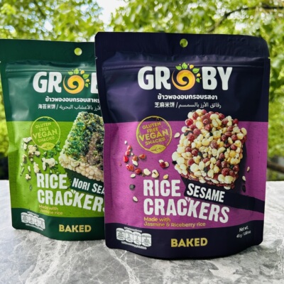 GROBY泰国进口海苔米饼45g
