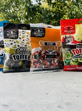 WALKER'S TOFFEES英国进口沃尔克斯太妃糖什锦/咖啡/海盐/原味