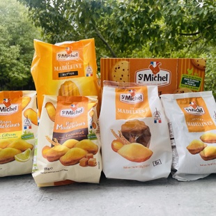 圣米希尔法国进口玛德琳蛋糕黄油/焦糖/柠檬味/迷你/巧克力碎