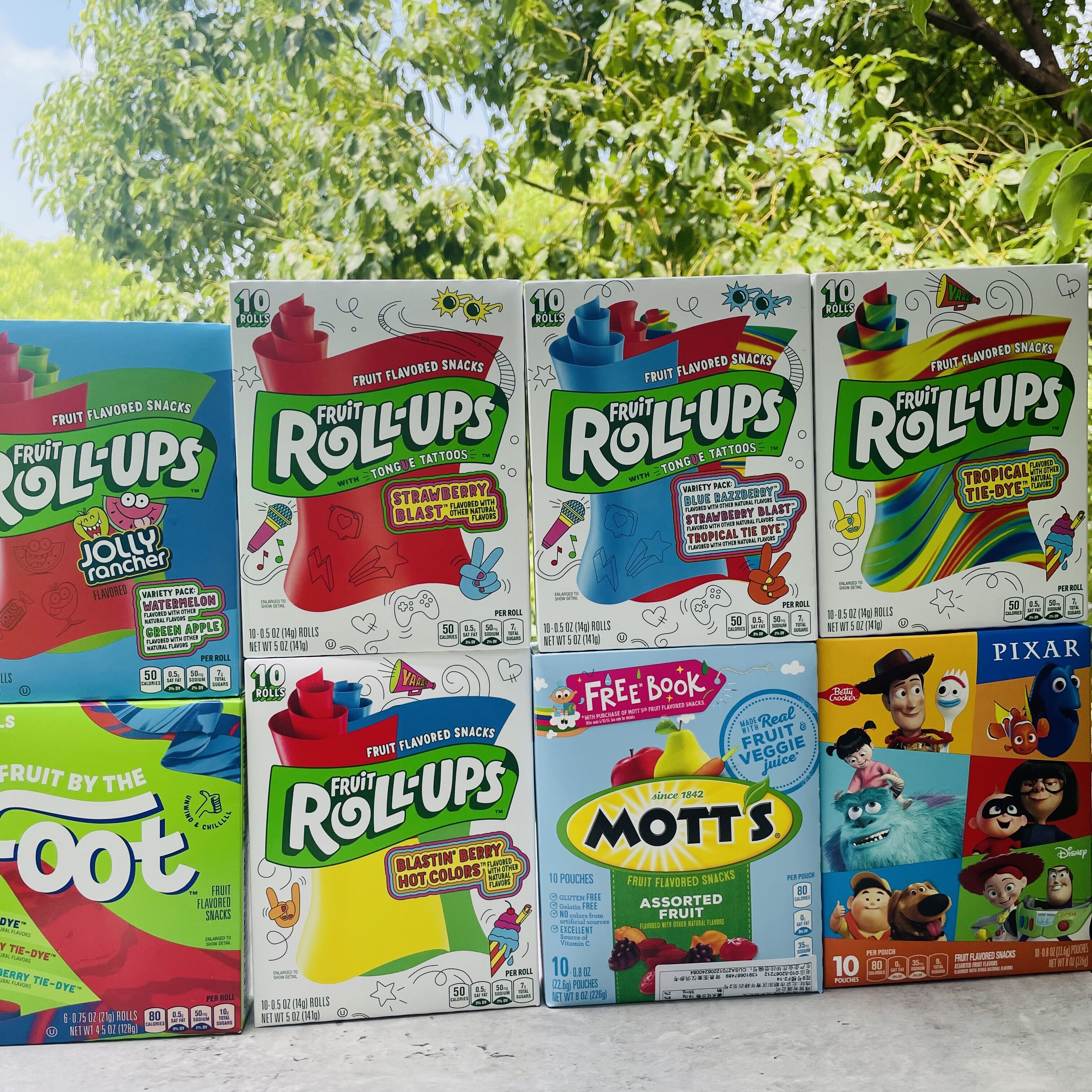 FRUITROLL-UPS美国贝蒂卷卷糖