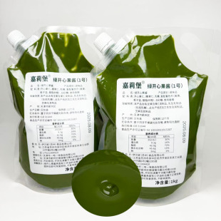 烘焙商用 绿开心果酱8号绿开心果酱烘培淋面原料商用1kg原装