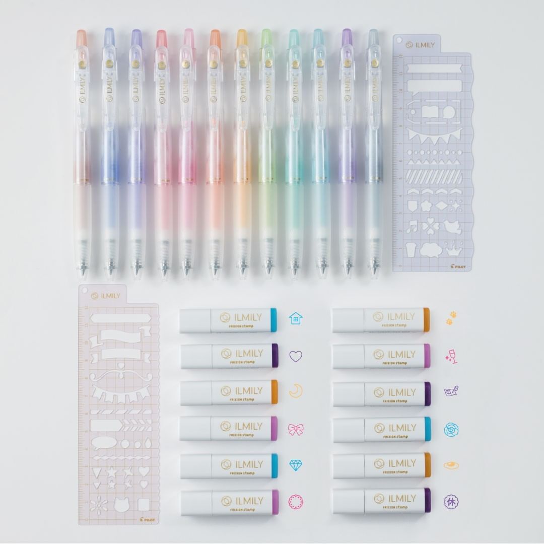 百乐ILMILY限定牛奶果汁笔印章